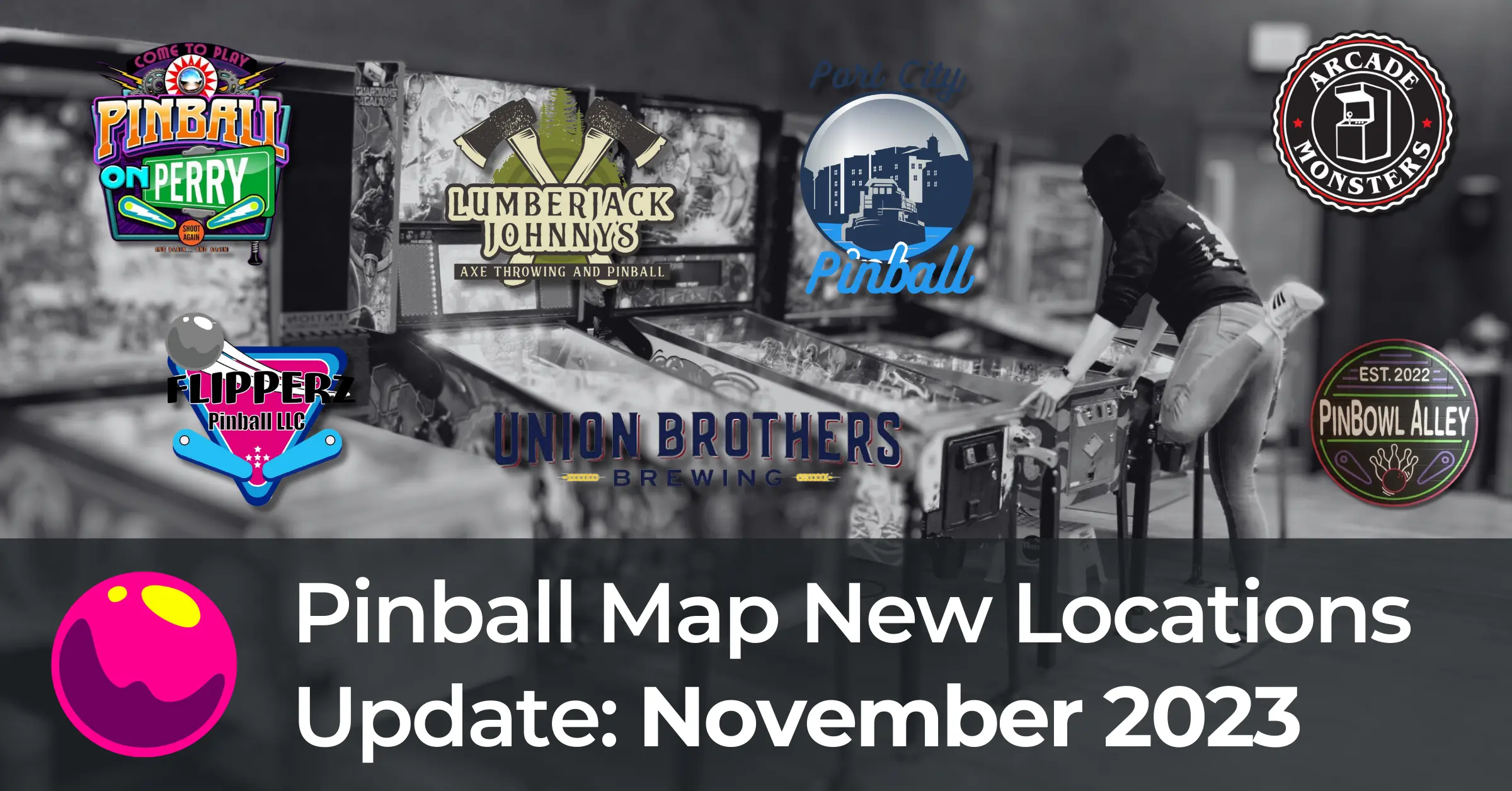 New Pinball Map Pinball Locations April 2023
